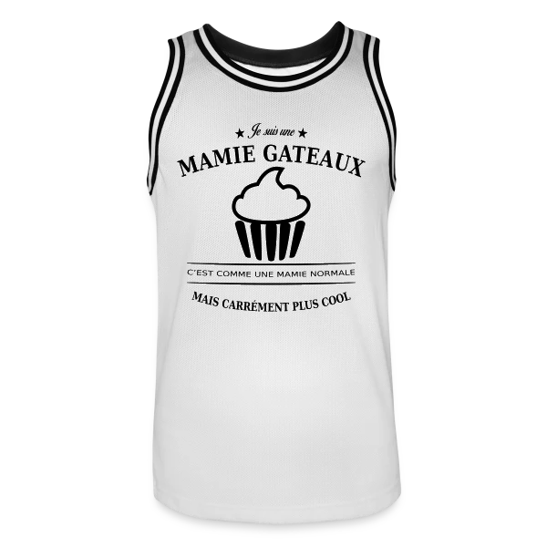 Mamie Gâteaux d'Amour sur Maillot de basket Homme