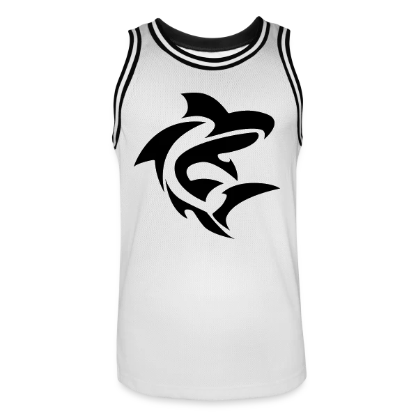 Requin Élégant des Profondeurs sur Maillot de basket Homme