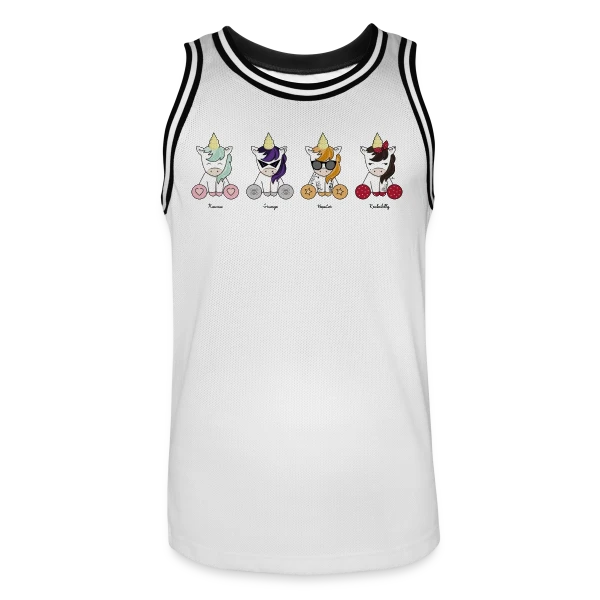 Les Licornes Enchantées sur Maillot de basket Homme