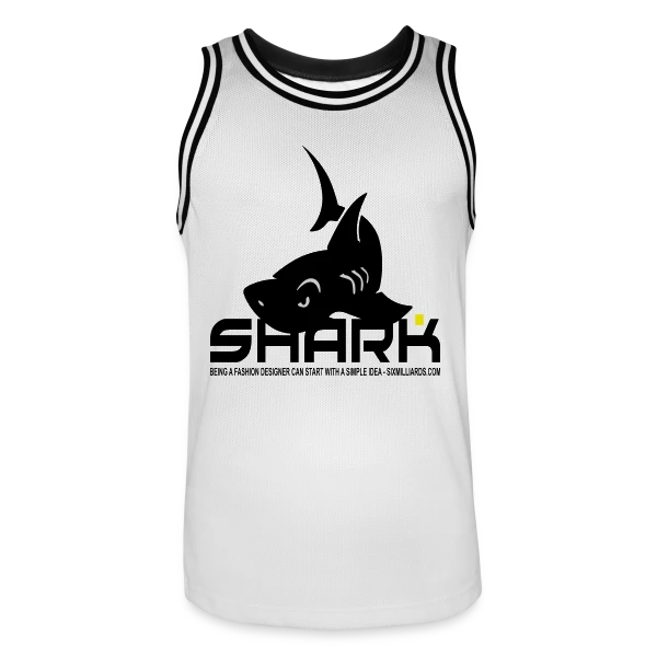 Le Requin du Poker sur Maillot de basket Homme