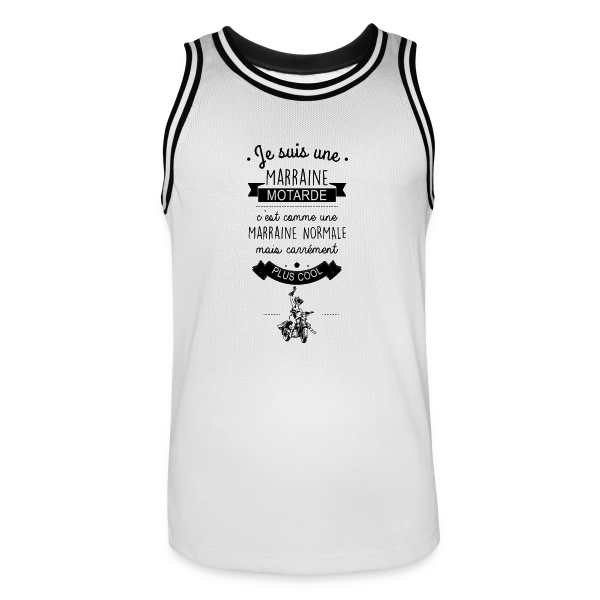 Marraine Motarde sur Maillot de basket Homme