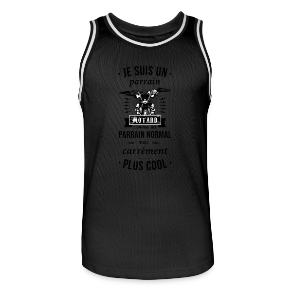 Parrain Motard : Le Meilleur des Parrains sur Maillot de basket Homme