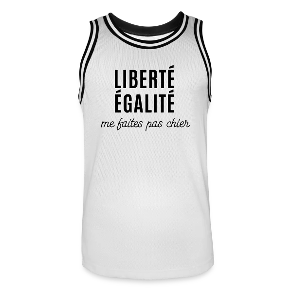 Patience Zéro : L'Expression Qui Pique sur Maillot de basket Homme