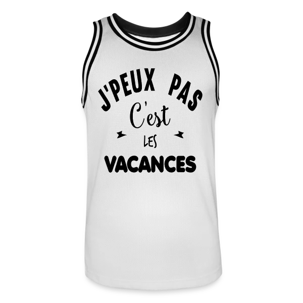 C'est les Vacances ! sur Maillot de basket Homme
