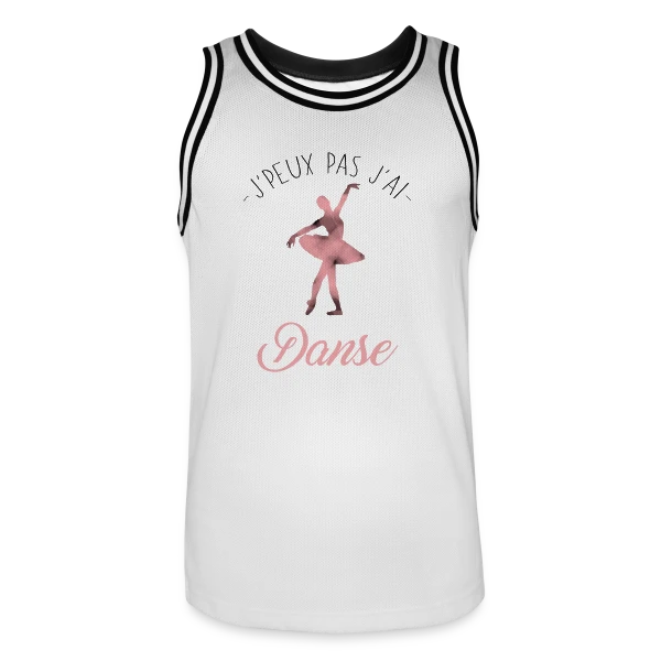 J'peux pas j'ai Danse sur Maillot de basket Homme