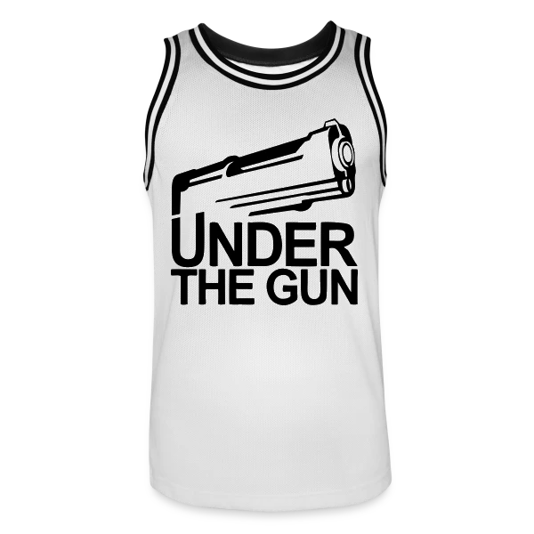 Poker: Under the Gun - Le Choix du Joueur sur Maillot de basket Homme