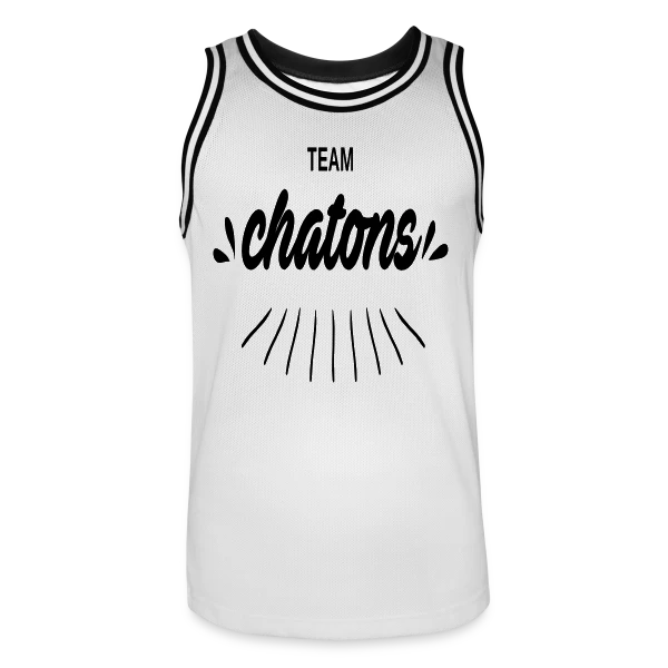 Team Chatons Stylé sur Maillot de basket Homme