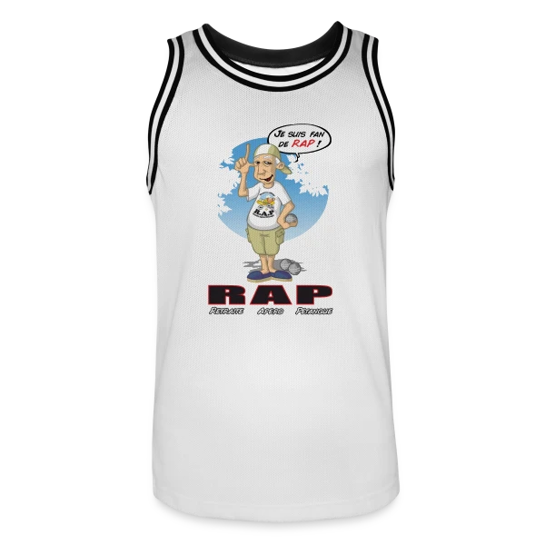 Retraite Idéale : Apéro & Pétanque à Volonté sur Maillot de basket Homme