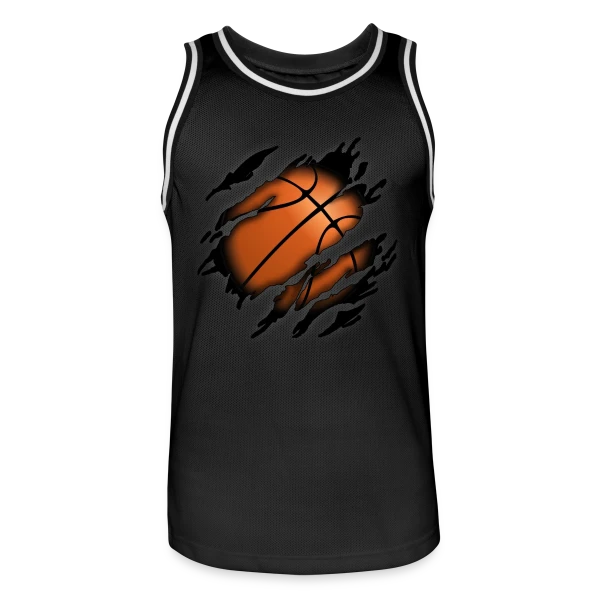 Le Basketball en Moi - Esprit Sportif sur Maillot de basket Homme