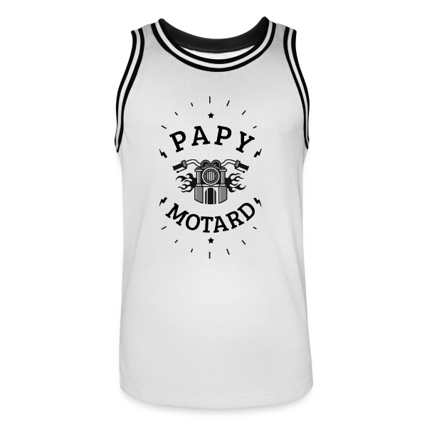 Papy Motard, La Légende sur Maillot de basket Homme