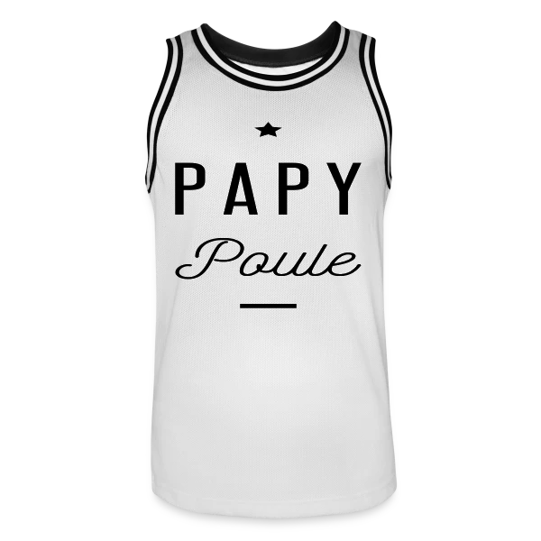 PAPY POULE sur Maillot de basket Homme