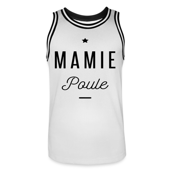 Super Mamie Poule sur Maillot de basket Homme