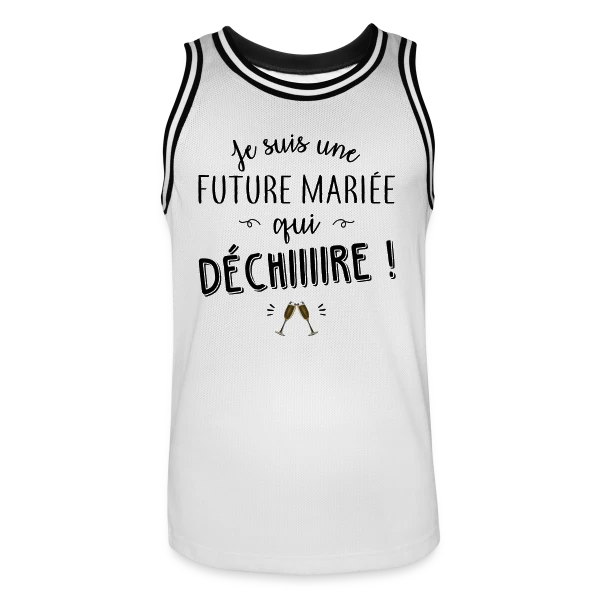 Future Mariée Qui Dépote sur Maillot de basket Homme