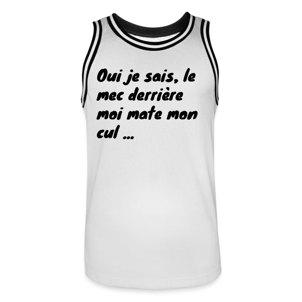 Regard Indiscret sur Maillot de basket Homme