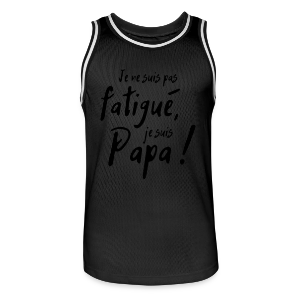 Mon Papa Héro sur Maillot de basket Homme
