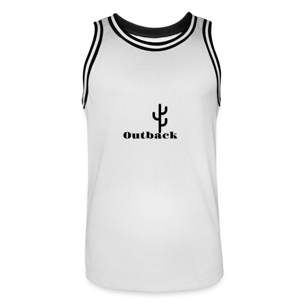 Outback Cactus Désert sur Maillot de basket Homme