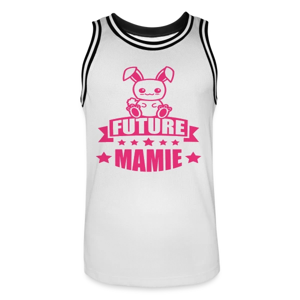 Future Mamie : Annonce de Bonheur Imminent sur Maillot de basket Homme
