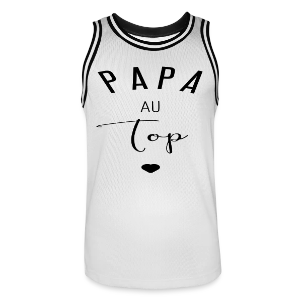 PAPA AU TOP sur Maillot de basket Homme