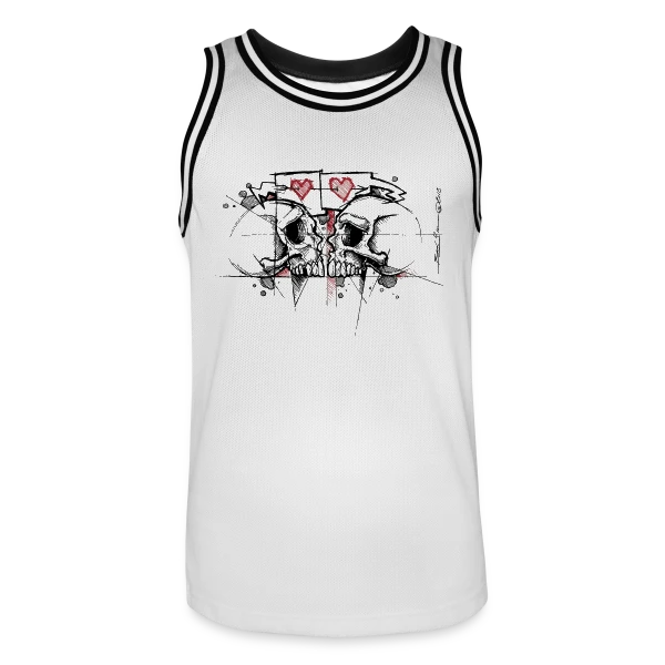 Amants Éternels sur Maillot de basket Homme