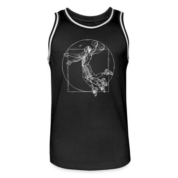 Homme de Vitruve Basketteur : Art & Sport sur Maillot de basket Homme