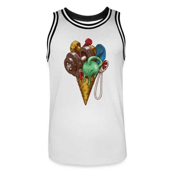 Fitness Givré sur Maillot de basket Homme
