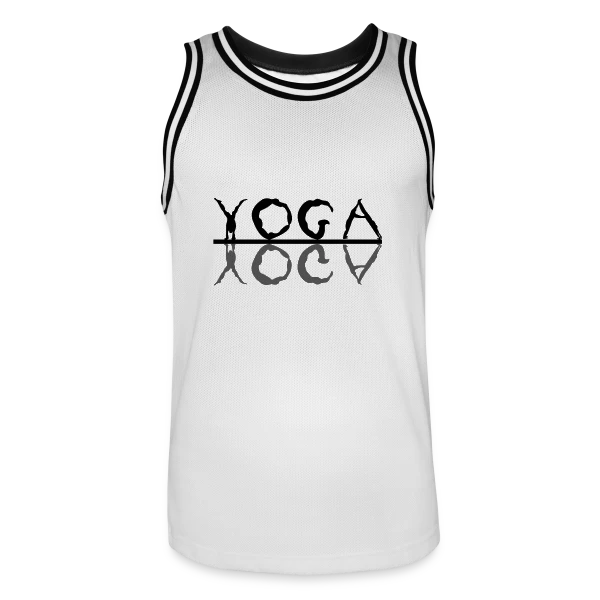 Yoga: L'Essence du Bien-être sur Maillot de basket Homme