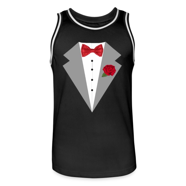Mariage - Futur Marié ou Mariée sur Maillot de basket Homme