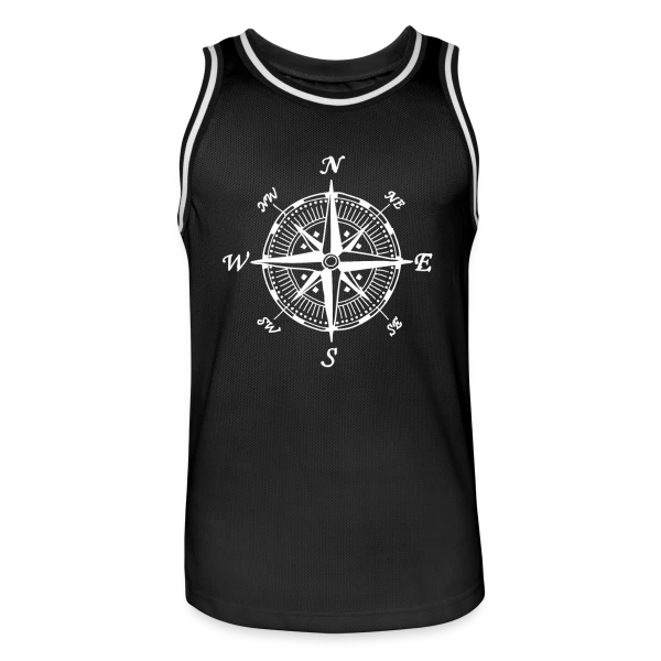 Boussole Aventure sur Maillot de basket Homme