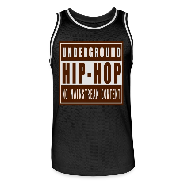 Esprit Hip-Hop Underground sur Maillot de basket Homme