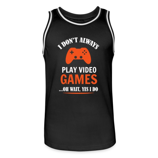 Manette Gaming sur Maillot de basket Homme