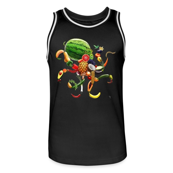 Pulpi Frutti : Saveur Marine Originale sur Maillot de basket Homme