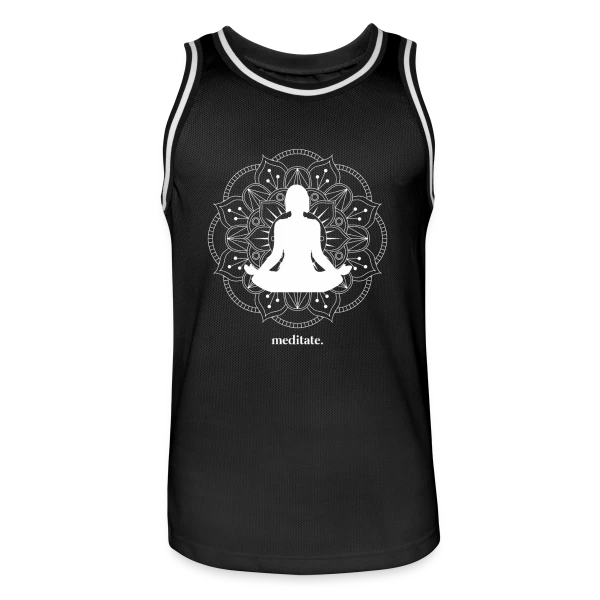 Yoga: Harmonie Corps & Esprit sur Maillot de basket Homme