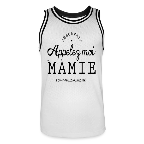Moi, Nouvelle Mamie ! sur Maillot de basket Homme