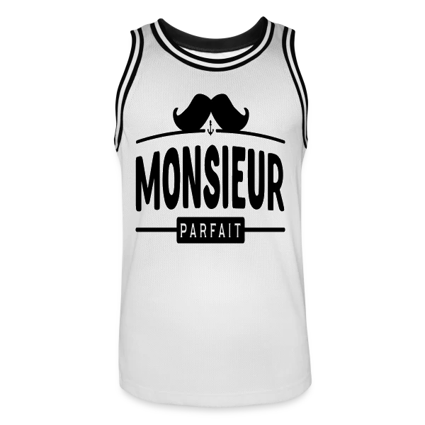 Monsieur Parfait : La perfection incarnée sur Maillot de basket Homme