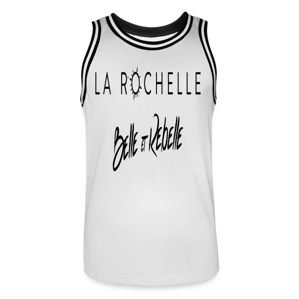La Rochelle, Belle et Rebelle sur Maillot de basket Homme