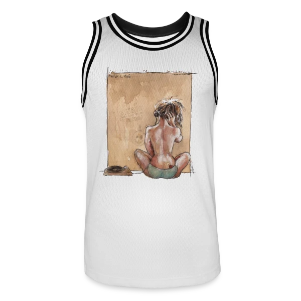 L'Hymne Révolutionnaire de l'Amour sur Maillot de basket Homme