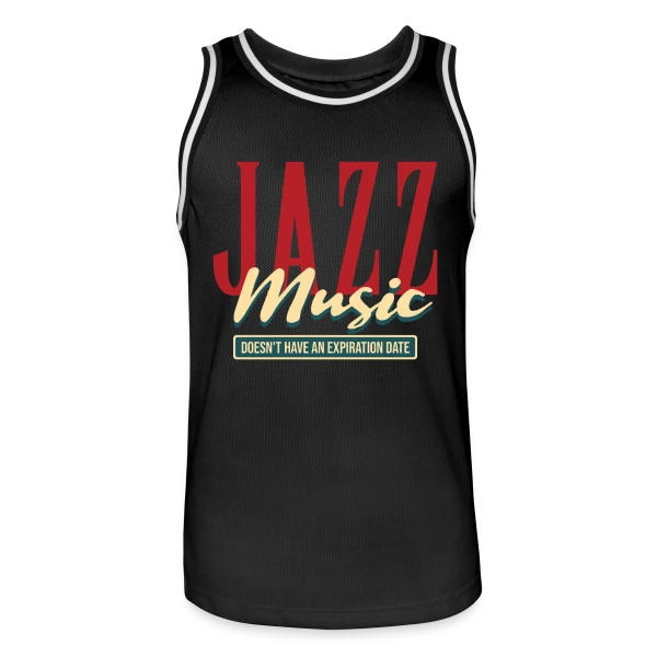 Classique "Jazz" sur Maillot de basket Homme