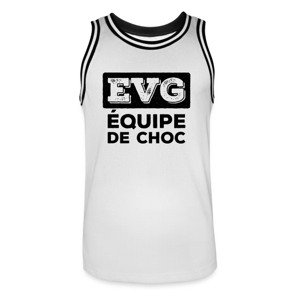 EVG L'Équipe de Choc : Ambiance Explosive ! sur Maillot de basket Homme
