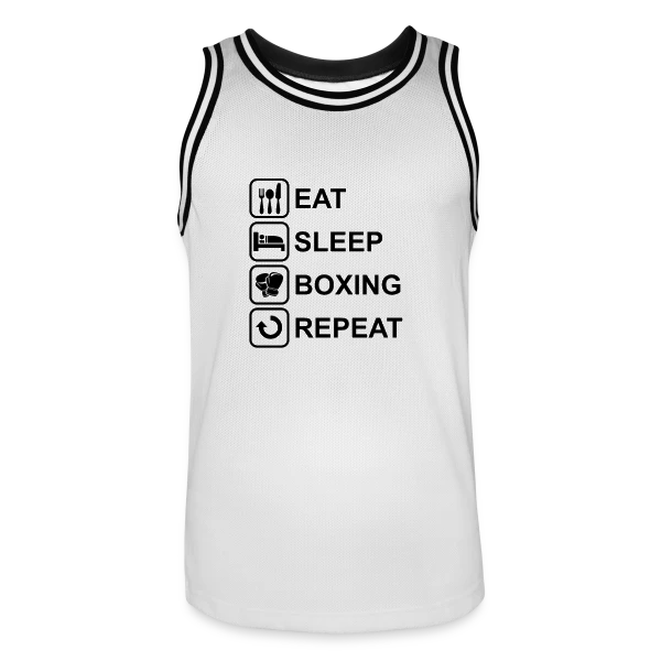 Boxsport & Kickboxing - Cadeau Fighter MMA Knock Out sur Maillot de basket Homme