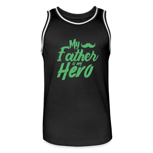 Spécial Fête des Pères - Design Unique pour Papa sur Maillot de basket Homme