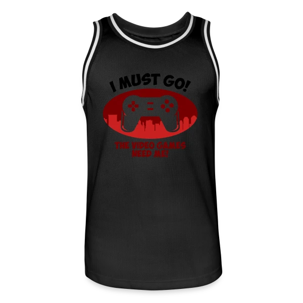 Totalement Gaming ! sur Maillot de basket Homme
