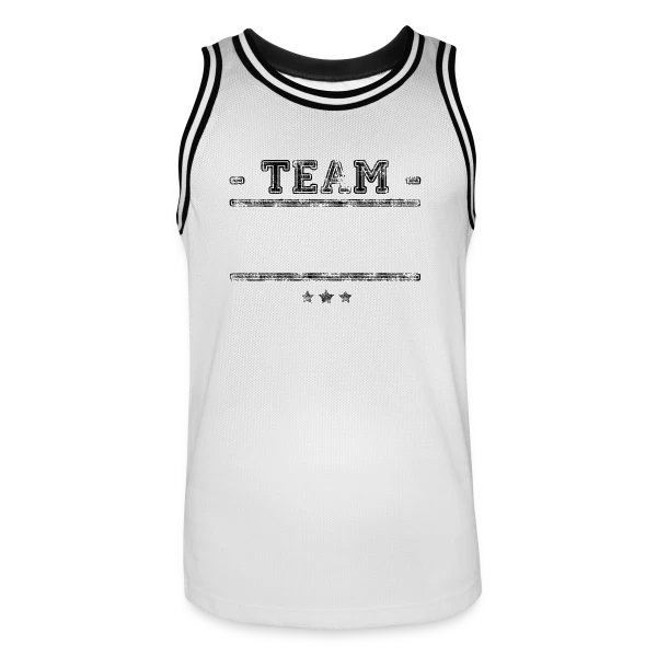 Équipe Personnalisée : Votre Team Ici sur Maillot de basket Homme