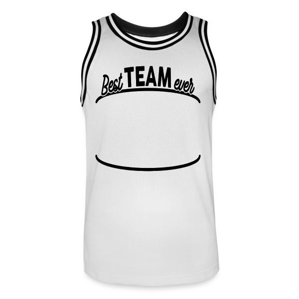 Personnalisable Best Team Ever - Votre Équipe sur Maillot de basket Homme