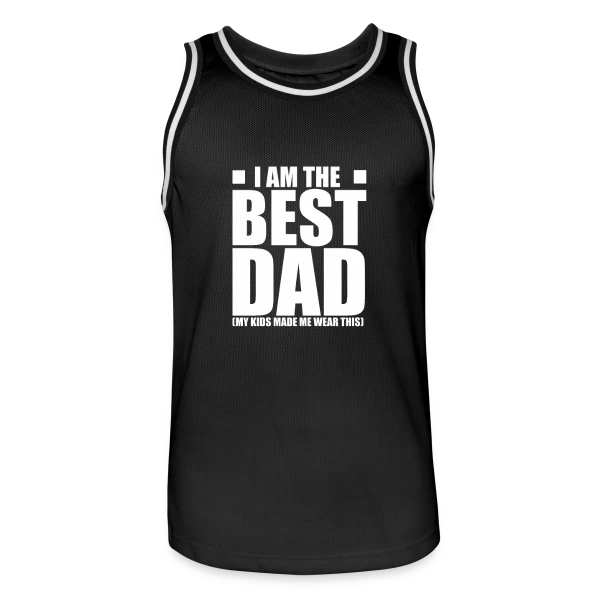 Super Papa - Cadeau Fête des Pères Original et Tendance sur Maillot de basket Homme