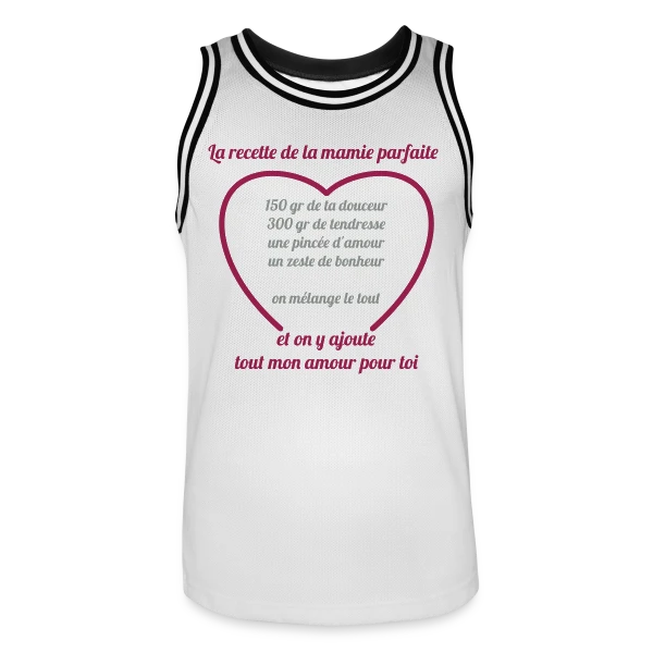 La Recette Parfaite de Mamie sur Maillot de basket Homme