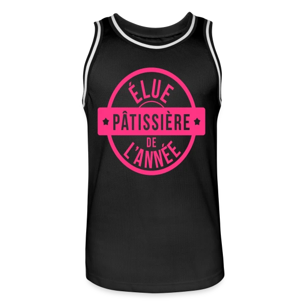 Passion Pâtissier : Le Maître des Gâteaux sur Maillot de basket Homme