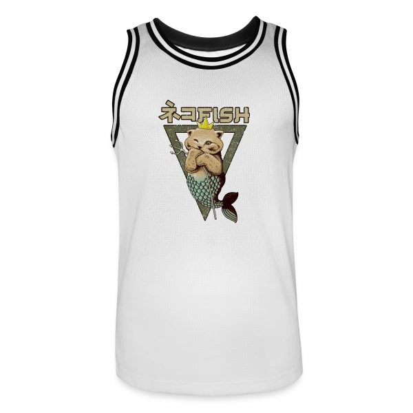 Le Roi Poisson-Chat sur Maillot de basket Homme