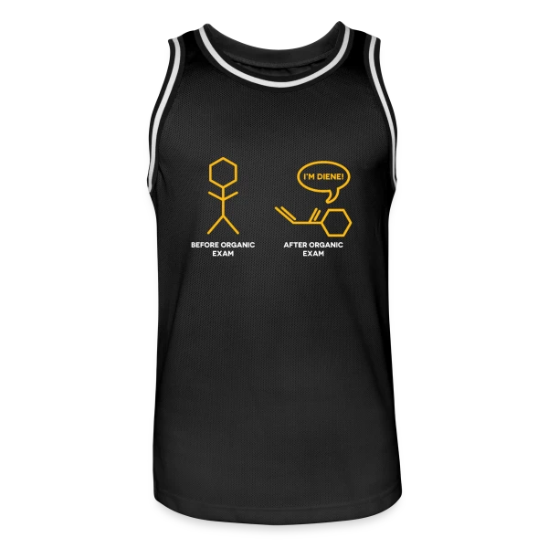 Blague Chimie Diène sur Maillot de basket Homme