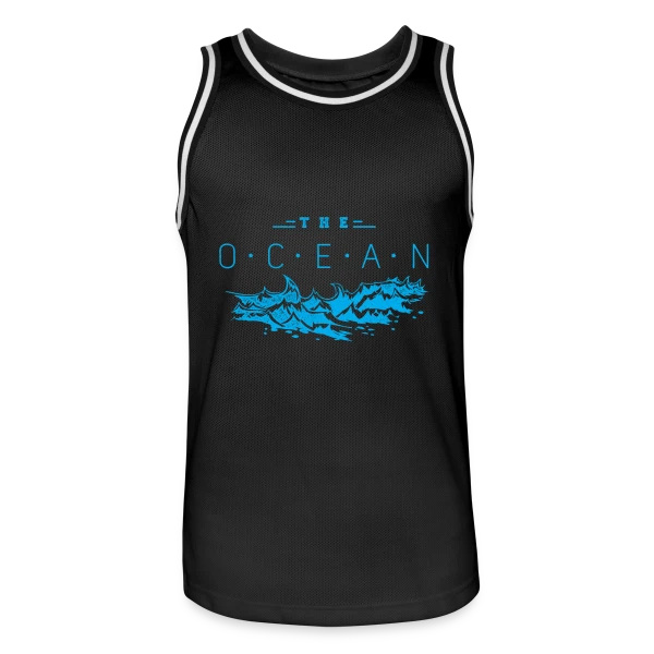 Le Club de l'Océan sur Maillot de basket Homme