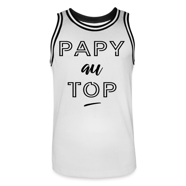 Super Papy sur Maillot de basket Homme